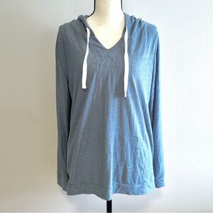 Free Fly Hoodie Pullover Shirt Bamboo Blend Blue Outdoors Women’s XL